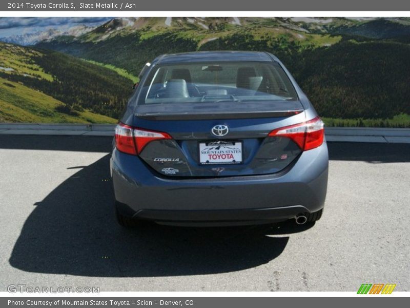 Slate Metallic / Ash 2014 Toyota Corolla S