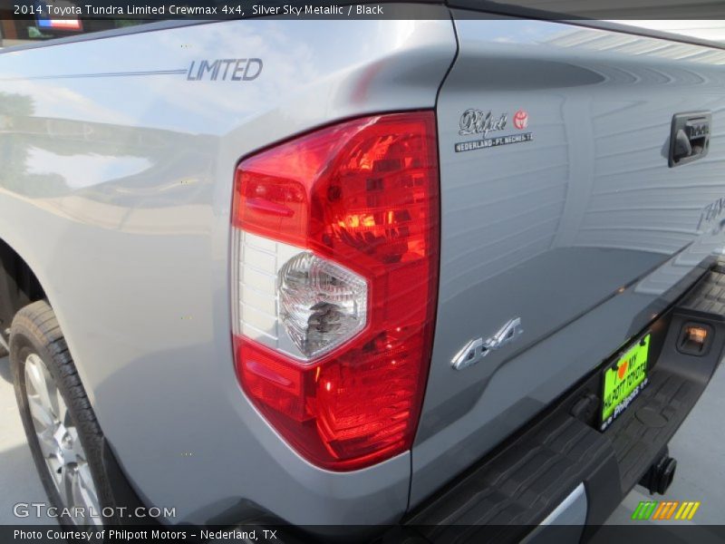 Silver Sky Metallic / Black 2014 Toyota Tundra Limited Crewmax 4x4