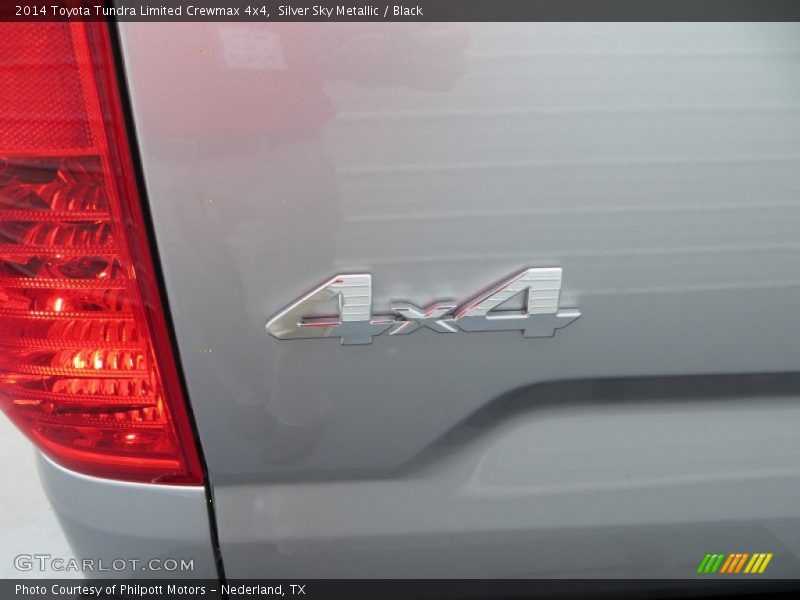 Silver Sky Metallic / Black 2014 Toyota Tundra Limited Crewmax 4x4