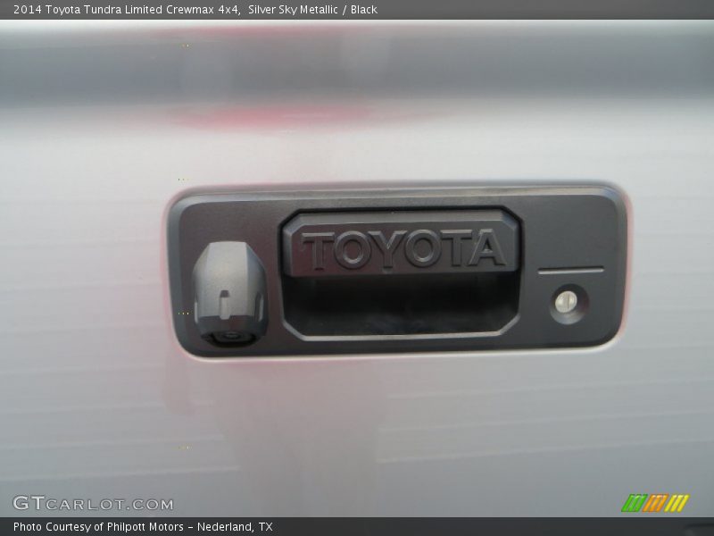 Silver Sky Metallic / Black 2014 Toyota Tundra Limited Crewmax 4x4