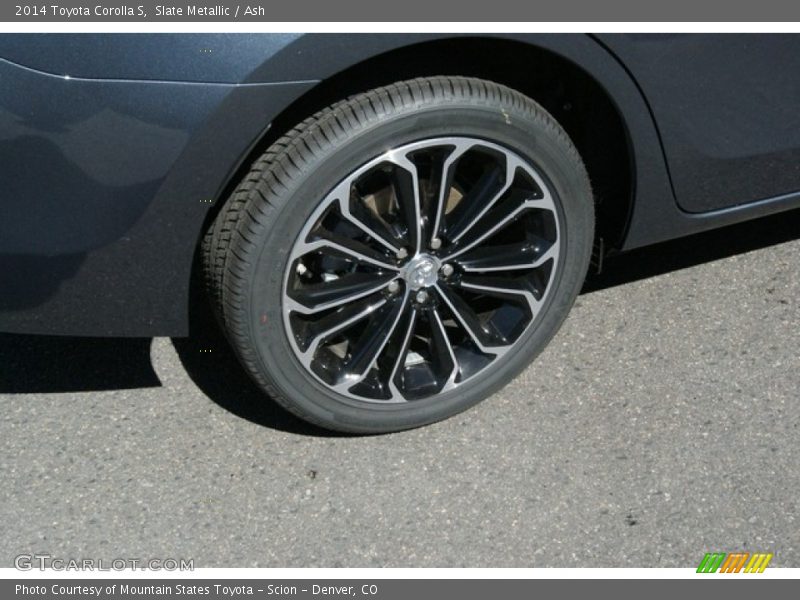 Slate Metallic / Ash 2014 Toyota Corolla S