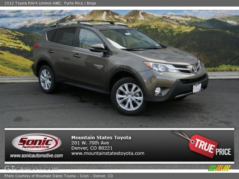 Pyrite Mica / Beige 2013 Toyota RAV4 Limited AWD