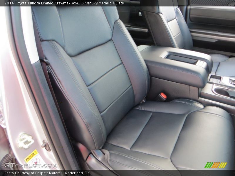 Front Seat of 2014 Tundra Limited Crewmax 4x4