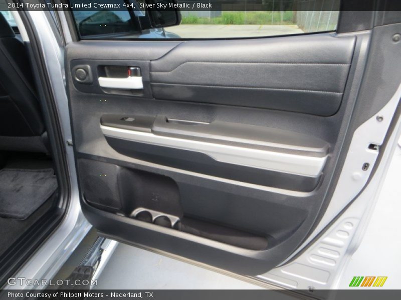 Silver Sky Metallic / Black 2014 Toyota Tundra Limited Crewmax 4x4