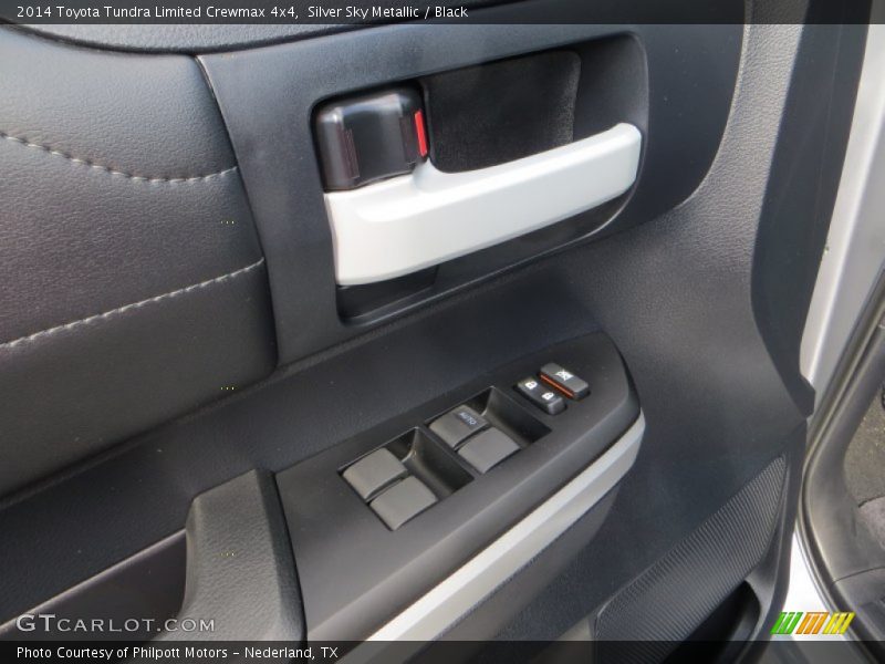 Silver Sky Metallic / Black 2014 Toyota Tundra Limited Crewmax 4x4