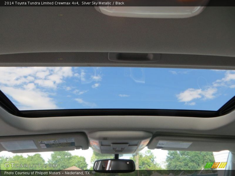 Silver Sky Metallic / Black 2014 Toyota Tundra Limited Crewmax 4x4