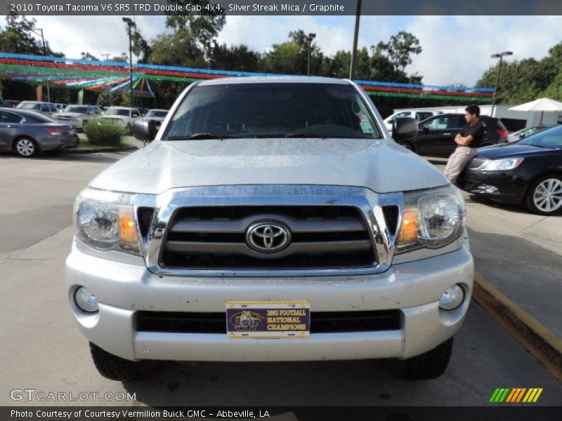 Silver Streak Mica / Graphite 2010 Toyota Tacoma V6 SR5 TRD Double Cab 4x4