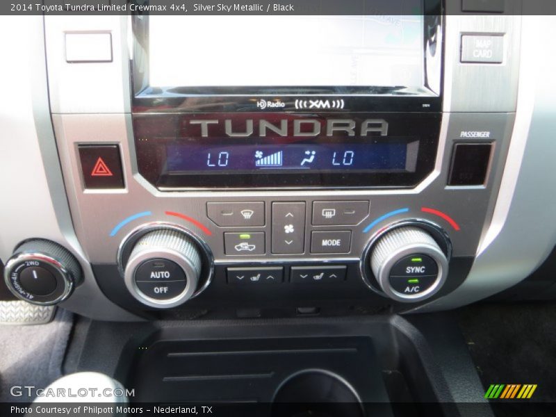 Controls of 2014 Tundra Limited Crewmax 4x4