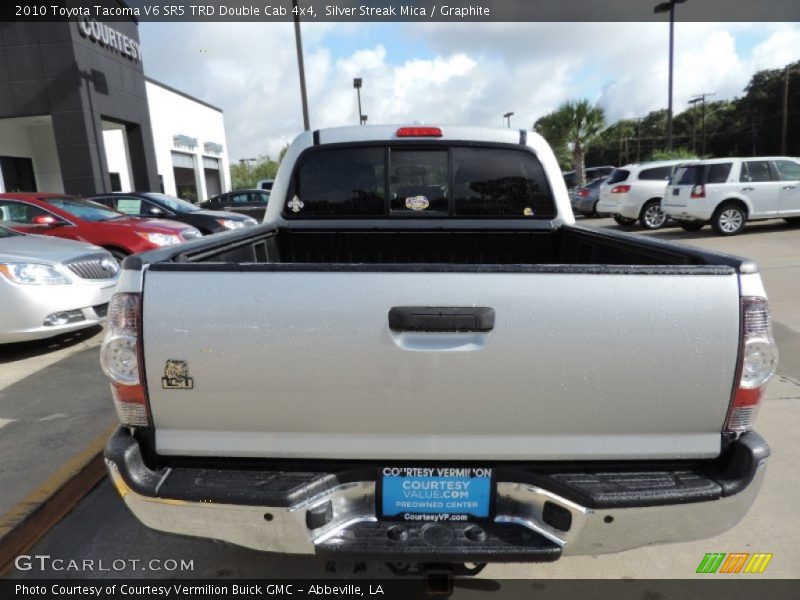Silver Streak Mica / Graphite 2010 Toyota Tacoma V6 SR5 TRD Double Cab 4x4