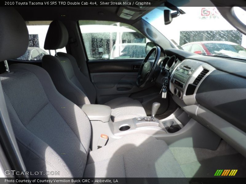Silver Streak Mica / Graphite 2010 Toyota Tacoma V6 SR5 TRD Double Cab 4x4