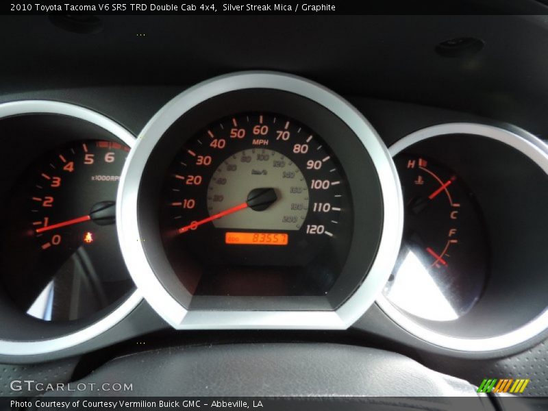 Silver Streak Mica / Graphite 2010 Toyota Tacoma V6 SR5 TRD Double Cab 4x4