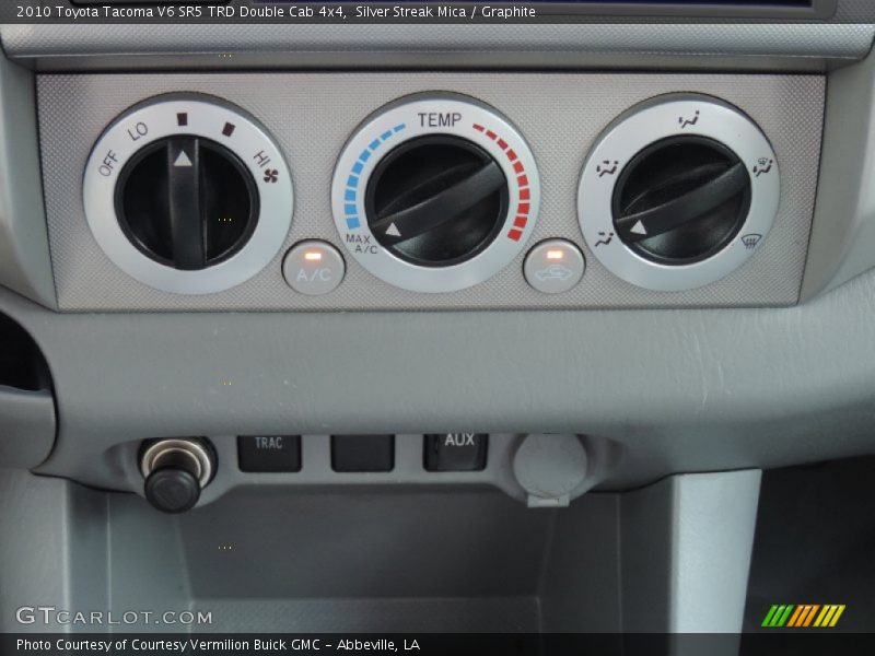 Silver Streak Mica / Graphite 2010 Toyota Tacoma V6 SR5 TRD Double Cab 4x4