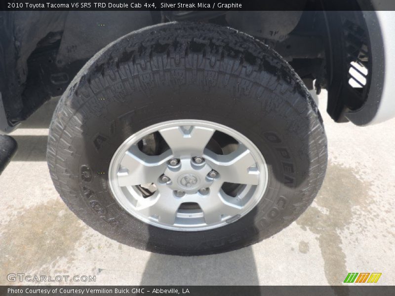 Silver Streak Mica / Graphite 2010 Toyota Tacoma V6 SR5 TRD Double Cab 4x4