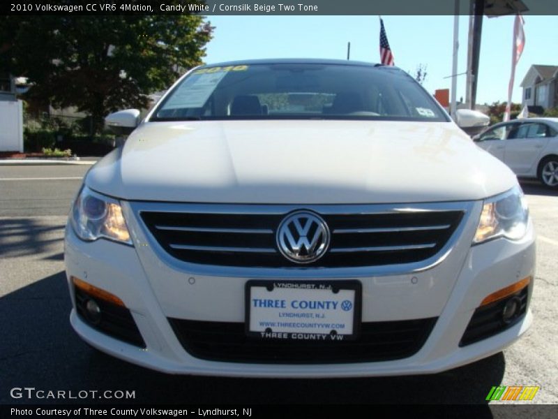 Candy White / Cornsilk Beige Two Tone 2010 Volkswagen CC VR6 4Motion