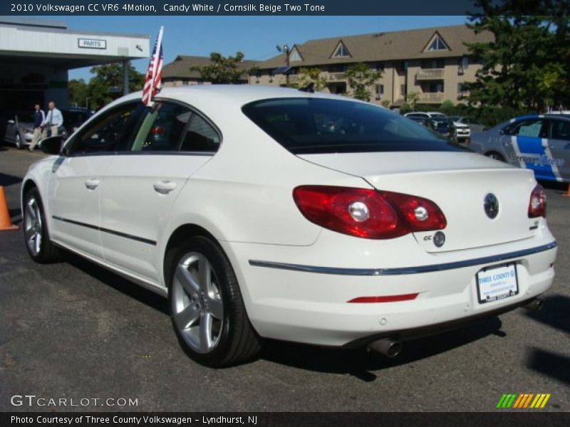 Candy White / Cornsilk Beige Two Tone 2010 Volkswagen CC VR6 4Motion