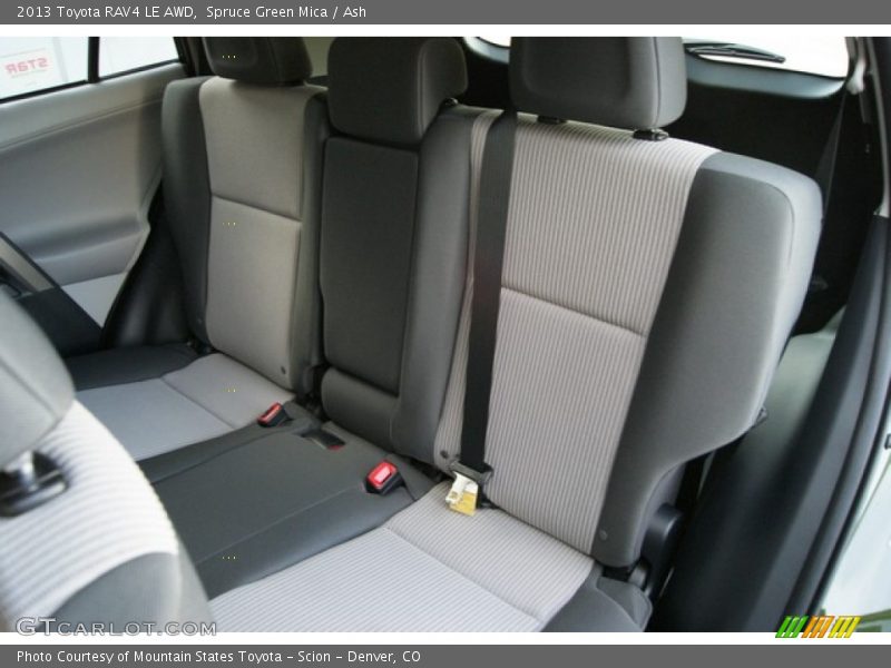 Spruce Green Mica / Ash 2013 Toyota RAV4 LE AWD