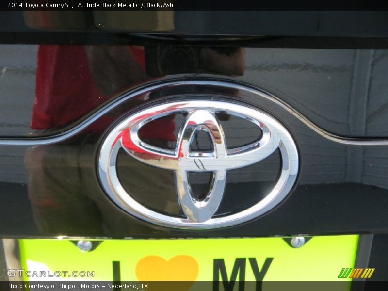 Attitude Black Metallic / Black/Ash 2014 Toyota Camry SE