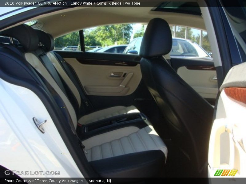 Candy White / Cornsilk Beige Two Tone 2010 Volkswagen CC VR6 4Motion