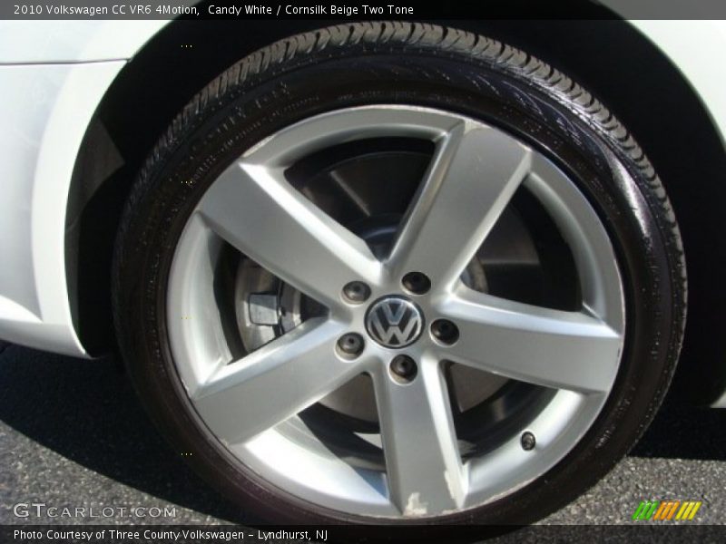 Candy White / Cornsilk Beige Two Tone 2010 Volkswagen CC VR6 4Motion