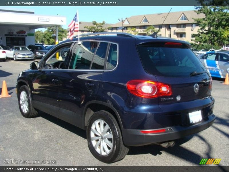 Night Blue Metallic / Charcoal 2011 Volkswagen Tiguan SE 4Motion