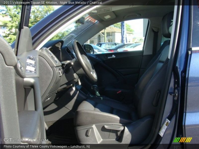Night Blue Metallic / Charcoal 2011 Volkswagen Tiguan SE 4Motion