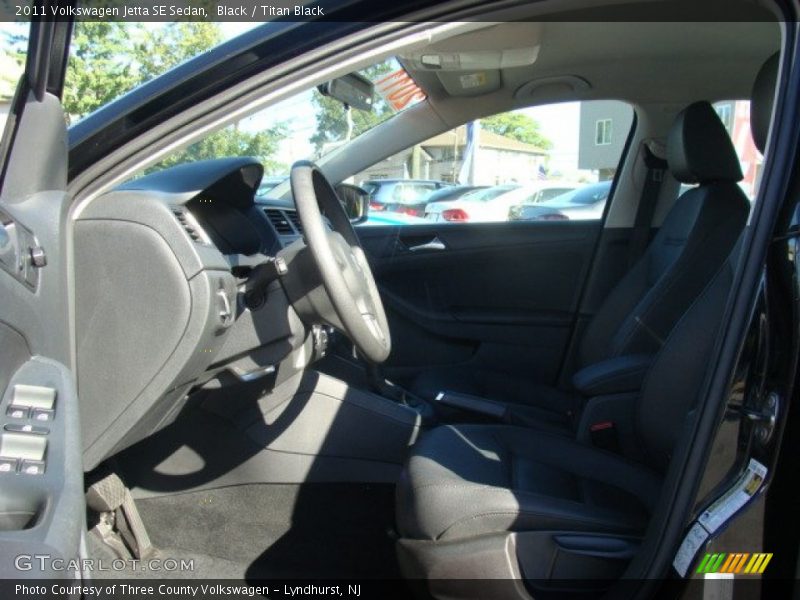 Black / Titan Black 2011 Volkswagen Jetta SE Sedan