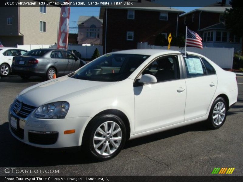 Candy White / Titan Black 2010 Volkswagen Jetta Limited Edition Sedan