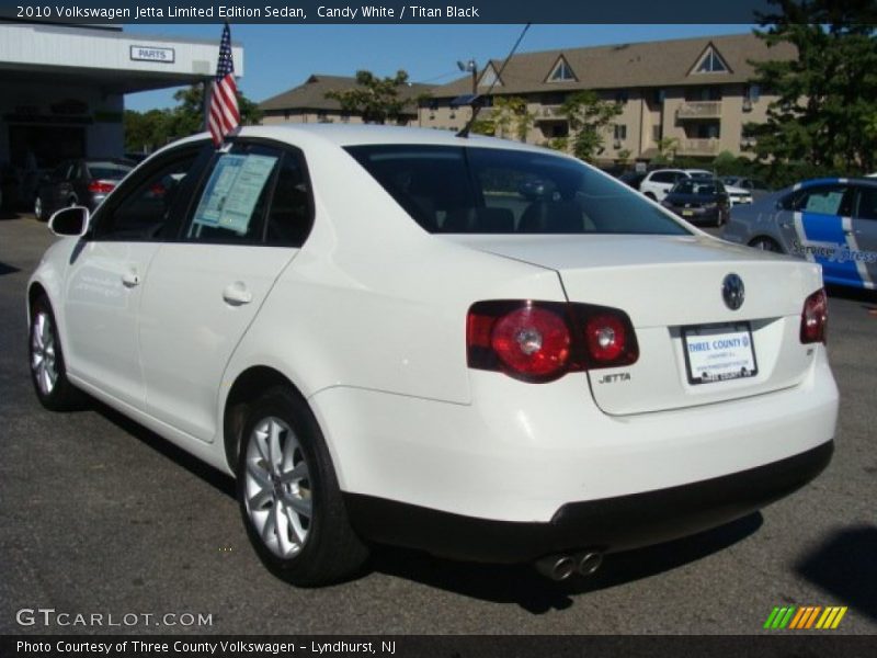 Candy White / Titan Black 2010 Volkswagen Jetta Limited Edition Sedan