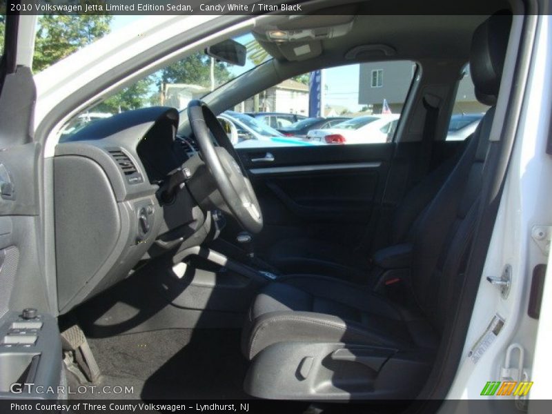 Candy White / Titan Black 2010 Volkswagen Jetta Limited Edition Sedan