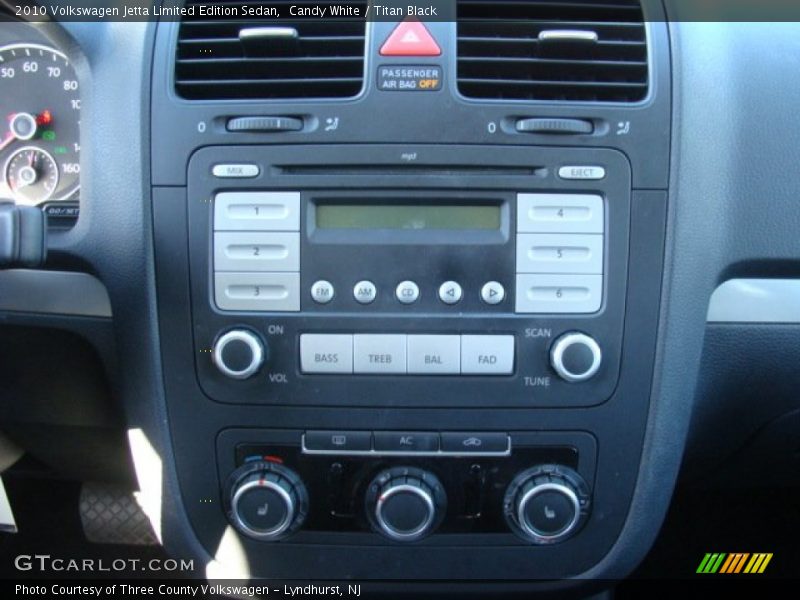 Candy White / Titan Black 2010 Volkswagen Jetta Limited Edition Sedan