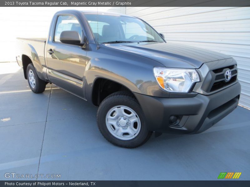 Magnetic Gray Metallic / Graphite 2013 Toyota Tacoma Regular Cab