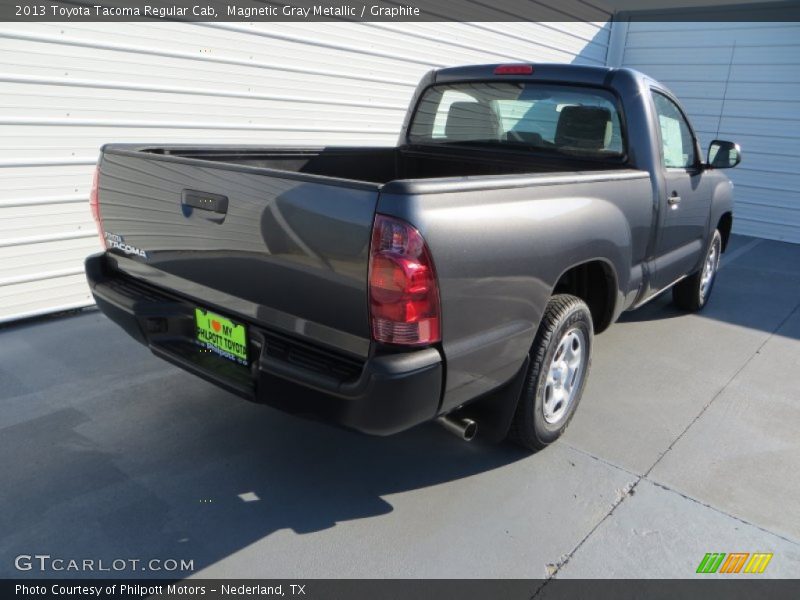 Magnetic Gray Metallic / Graphite 2013 Toyota Tacoma Regular Cab