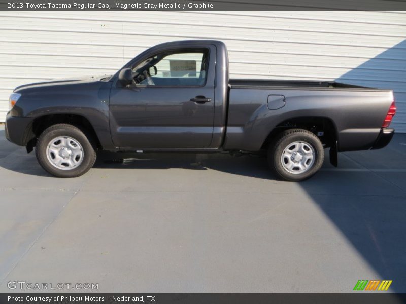 Magnetic Gray Metallic / Graphite 2013 Toyota Tacoma Regular Cab