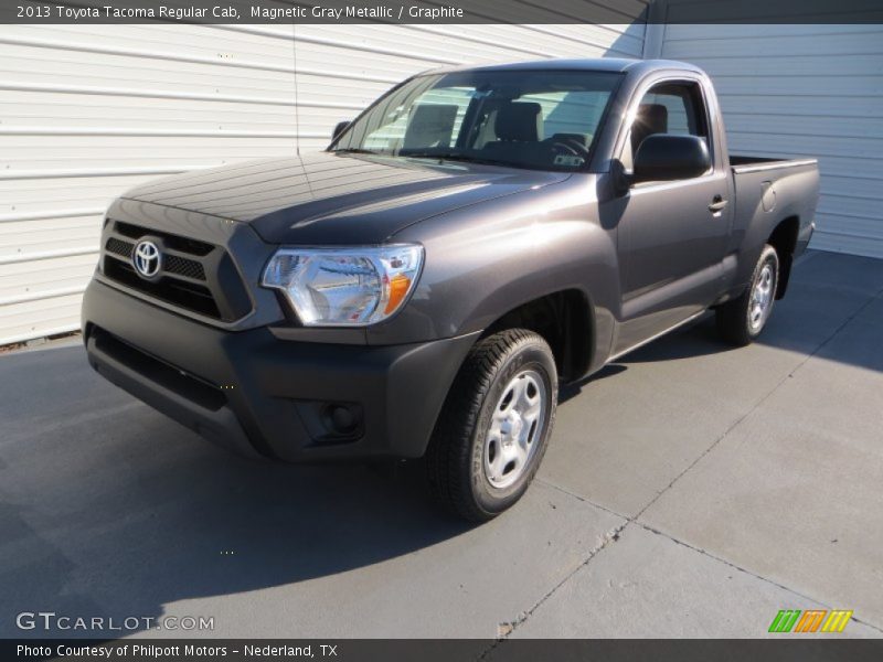 Magnetic Gray Metallic / Graphite 2013 Toyota Tacoma Regular Cab