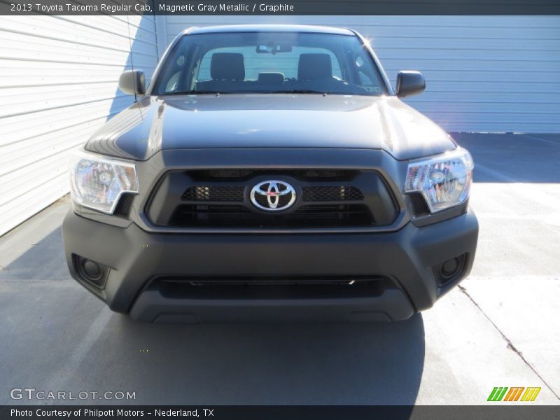 Magnetic Gray Metallic / Graphite 2013 Toyota Tacoma Regular Cab