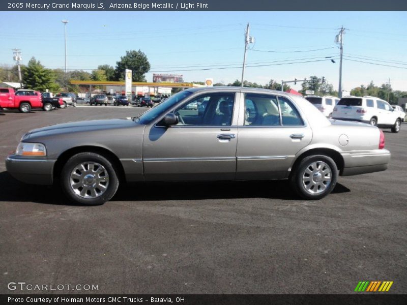 Arizona Beige Metallic / Light Flint 2005 Mercury Grand Marquis LS