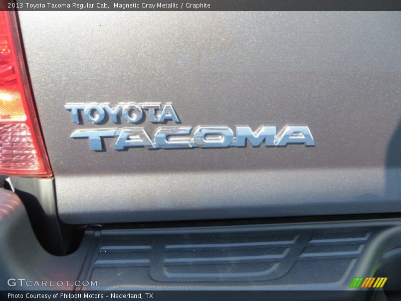 Magnetic Gray Metallic / Graphite 2013 Toyota Tacoma Regular Cab