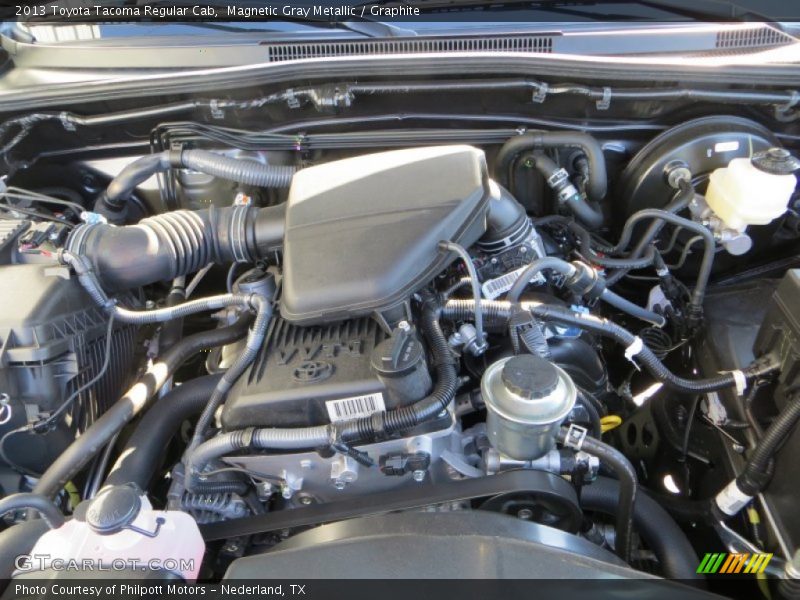 Magnetic Gray Metallic / Graphite 2013 Toyota Tacoma Regular Cab