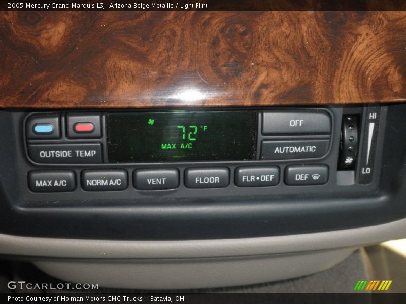 Arizona Beige Metallic / Light Flint 2005 Mercury Grand Marquis LS