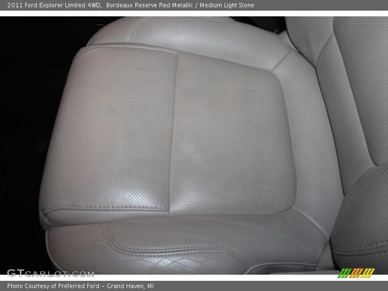 Bordeaux Reserve Red Metallic / Medium Light Stone 2011 Ford Explorer Limited 4WD