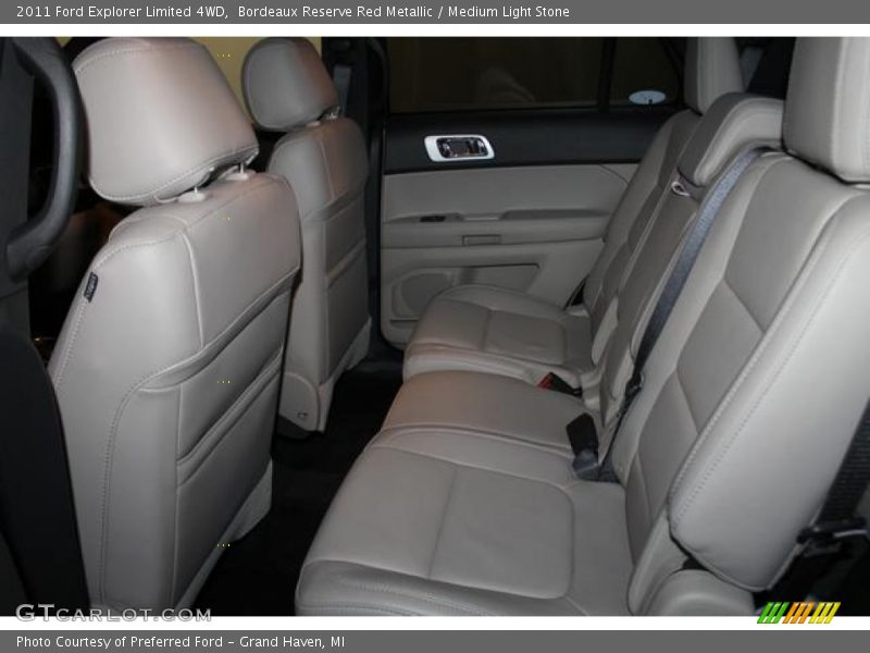 Bordeaux Reserve Red Metallic / Medium Light Stone 2011 Ford Explorer Limited 4WD