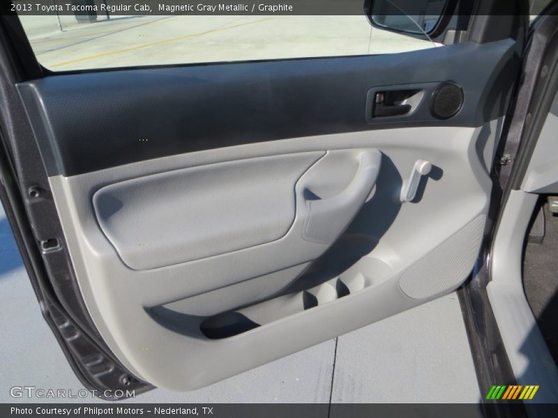 Magnetic Gray Metallic / Graphite 2013 Toyota Tacoma Regular Cab