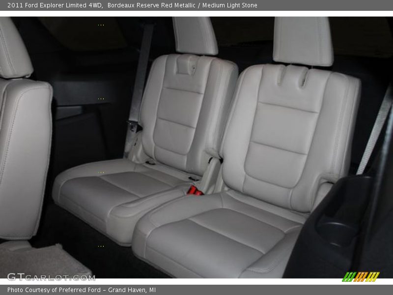 Bordeaux Reserve Red Metallic / Medium Light Stone 2011 Ford Explorer Limited 4WD