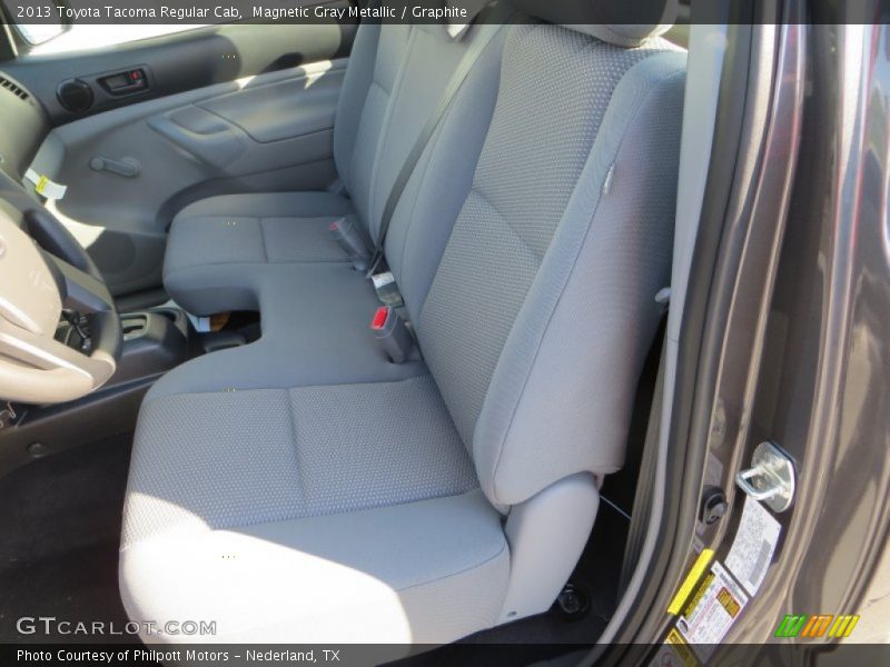 Magnetic Gray Metallic / Graphite 2013 Toyota Tacoma Regular Cab