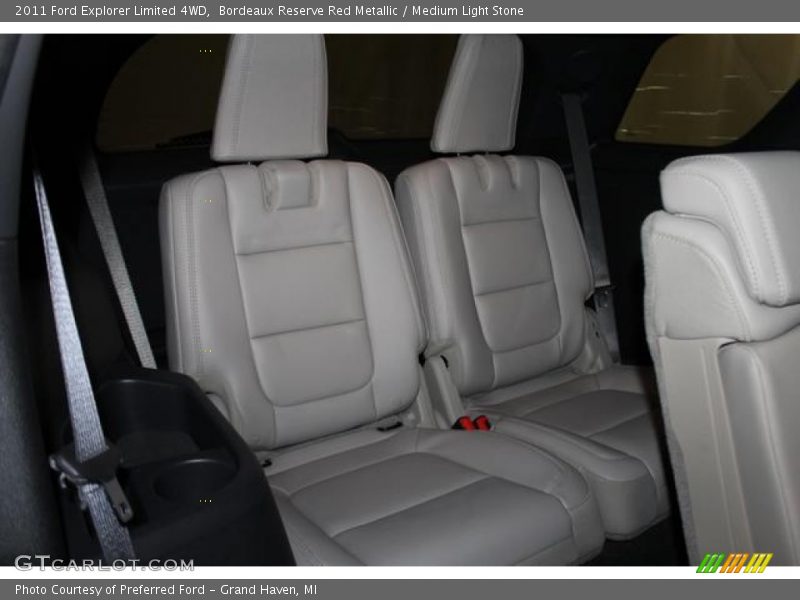 Bordeaux Reserve Red Metallic / Medium Light Stone 2011 Ford Explorer Limited 4WD