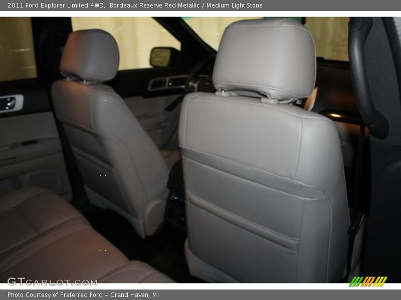 Bordeaux Reserve Red Metallic / Medium Light Stone 2011 Ford Explorer Limited 4WD