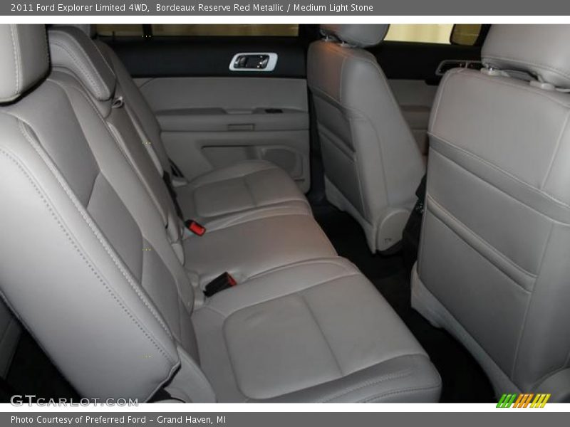 Bordeaux Reserve Red Metallic / Medium Light Stone 2011 Ford Explorer Limited 4WD