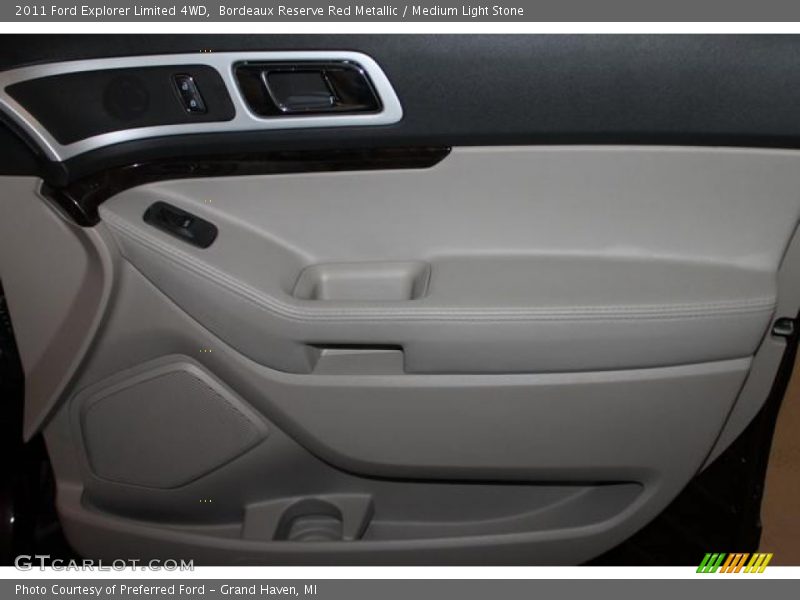 Bordeaux Reserve Red Metallic / Medium Light Stone 2011 Ford Explorer Limited 4WD