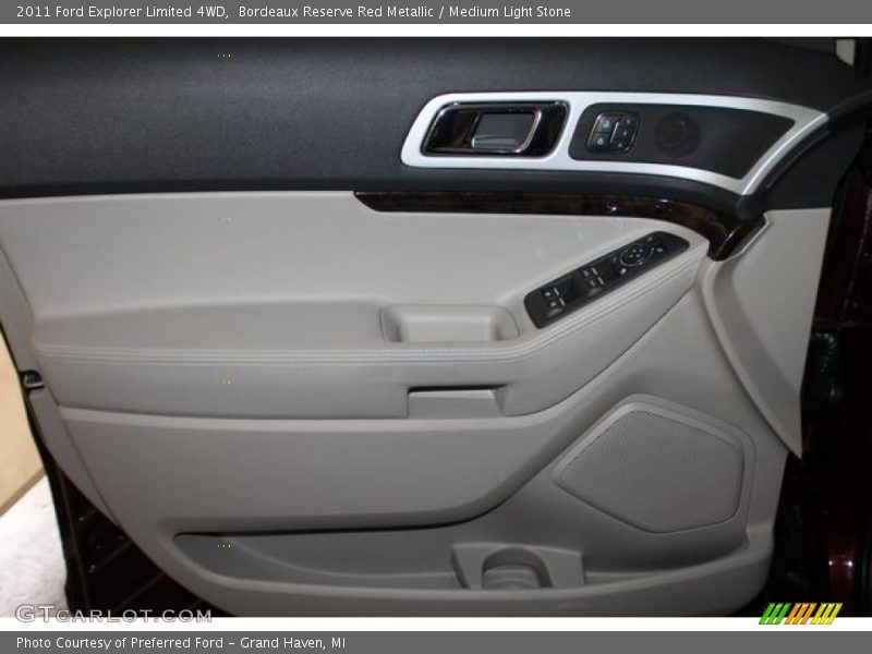 Bordeaux Reserve Red Metallic / Medium Light Stone 2011 Ford Explorer Limited 4WD