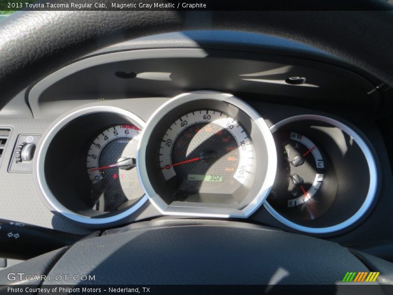 Magnetic Gray Metallic / Graphite 2013 Toyota Tacoma Regular Cab